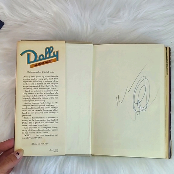 Vintage 1970s 70s Dolly Parton Life Story Memoir Hardback Book Country Music - Picture 7 of 15